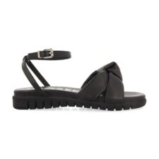 Sandale din piele cu detaliu rasucit Burcei