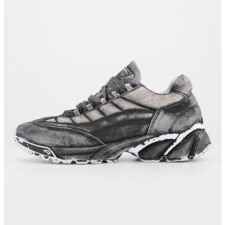 Sandale din piele cu garnituri din piele si aspect uzat