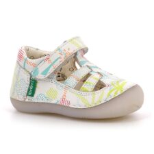 Sandale din piele cu imprimeu