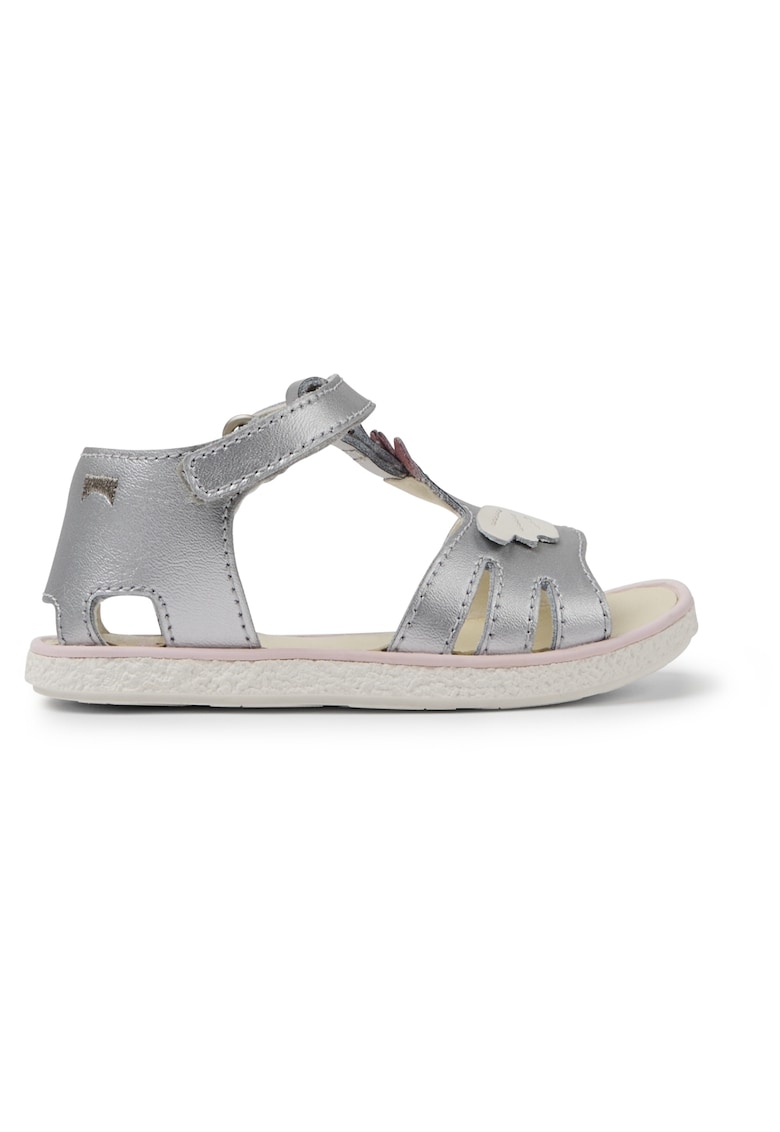 Sandale din piele cu inchidere velcro Miko 711 1 Sandale din piele cu inchidere velcro Miko 711