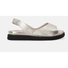 Sandale din piele cu insertie elastica