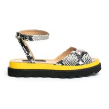 Sandale din piele cu model Brooklyn