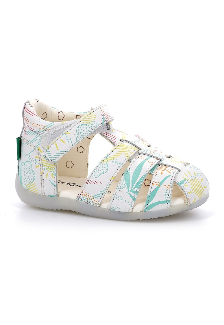 Sandale din piele cu model 1 Sandale din piele cu model