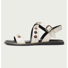 Sandale din piele cu nituri