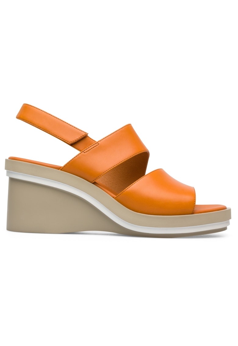 Sandale din piele cu talpa wedge Kyra 1 Sandale din piele cu talpa wedge Kyra