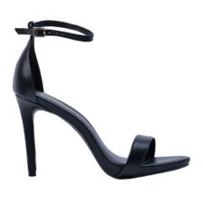 Sandale din piele cu toc inalt Mia