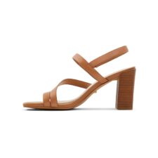 Sandale din piele cu toc inalt Woejan