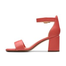 Sandale din piele cu toc masiv Ezoria Mae