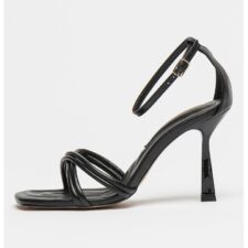 Sandale din piele cu varf patrat Megan