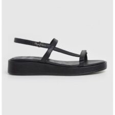 Sandale din piele cu velcro -