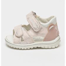 Sandale din piele ecologica cu accente stralucitoare