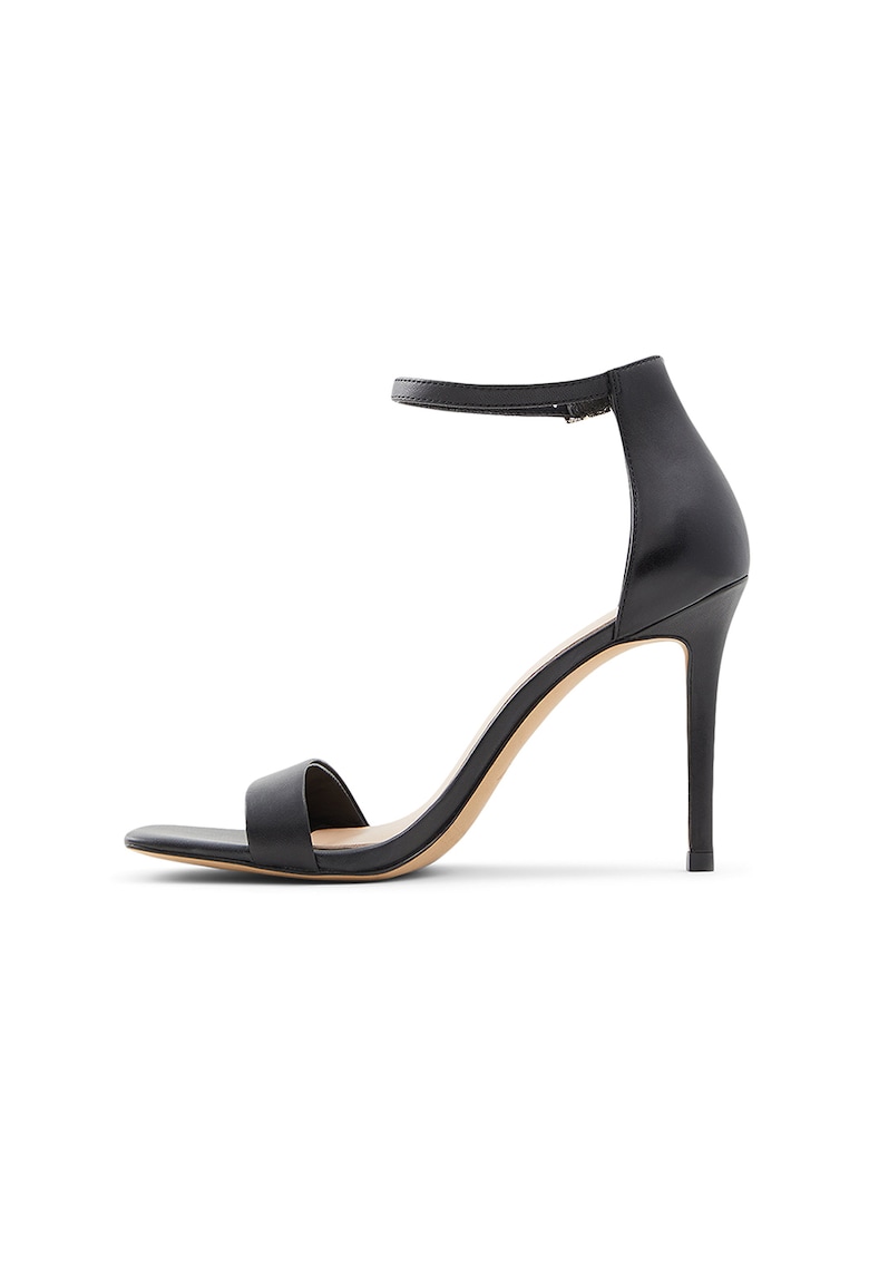 Sandale din piele ecologica cu bareta pe glezna Afendaven 1 Sandale din piele ecologica cu bareta pe glezna Afendaven