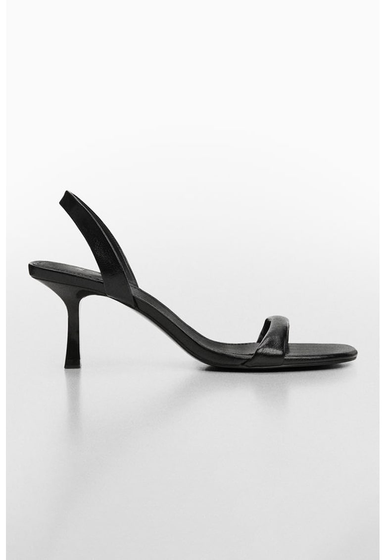 Sandale din piele ecologica cu bareta slingback Gros 1 Sandale din piele ecologica cu bareta slingback Gros