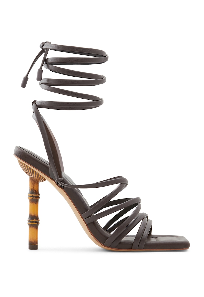 Sandale din piele ecologica cu barete incrucisate Bodisse 1 Sandale din piele ecologica cu barete incrucisate Bodisse