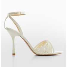 Sandale din piele ecologica cu barete multiple Vicky