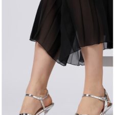 Sandale din piele ecologica cu catarama