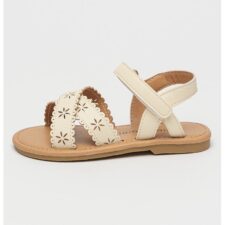 Sandale din piele ecologica cu perforatii