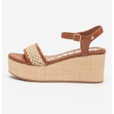 Sandale din piele ecologica cu platforma Asquins