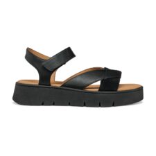 Sandale din piele ecologica cu talpa cu platforma