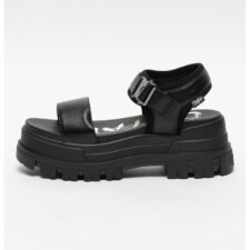 Sandale din piele ecologica cu talpa demi-wedge Jojo