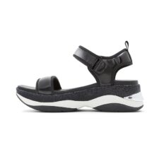 Sandale din piele ecologica cu talpa wedge Talenagyn