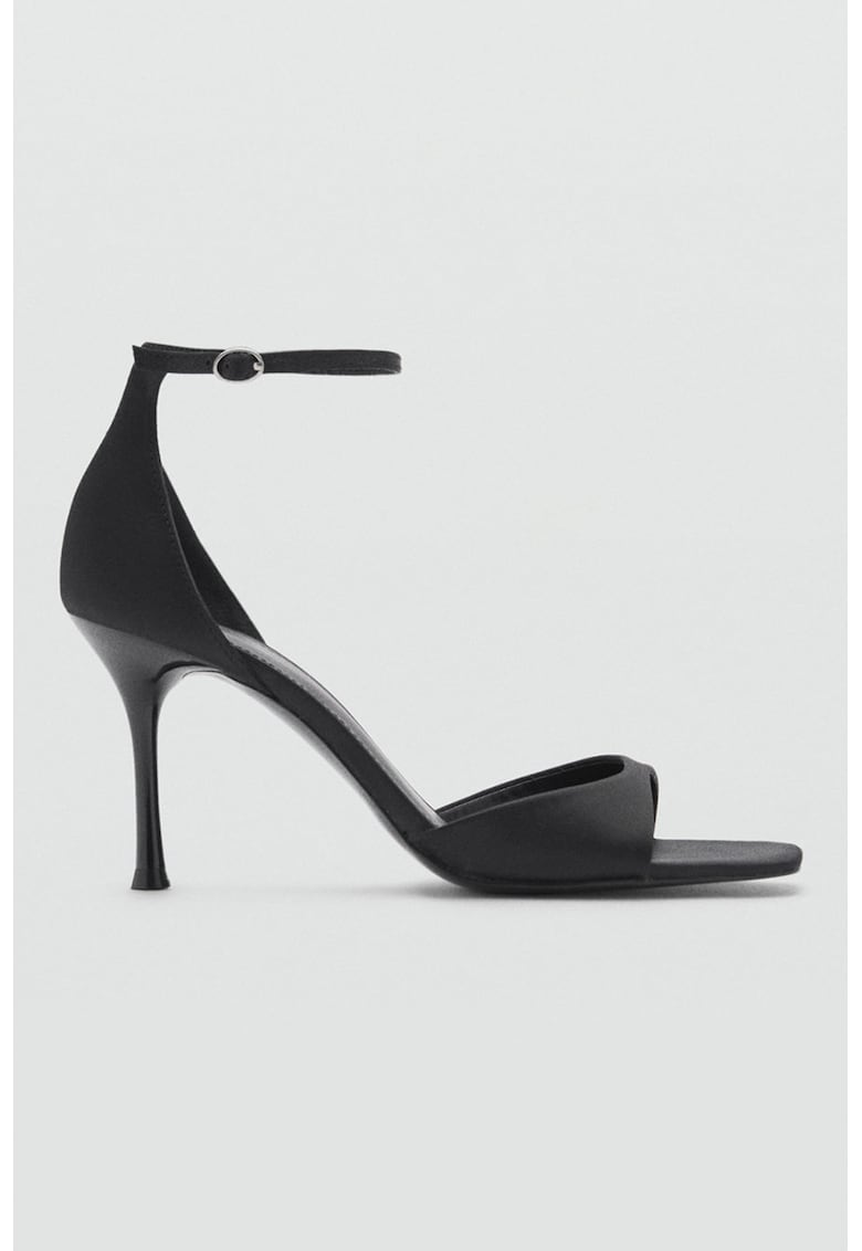 Sandale din piele ecologica cu toc patrat 1 Sandale din piele ecologica cu toc patrat