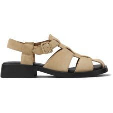 Sandale din piele intoarsa Dana