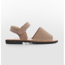 Sandale din piele intoarsa cu barete cu inchidere velcro Put