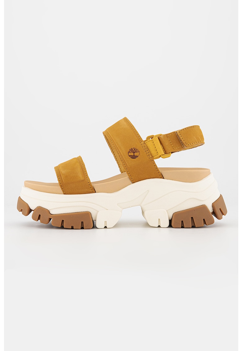 Sandale din piele nabuc Adley Way 1 Sandale din piele nabuc Adley Way