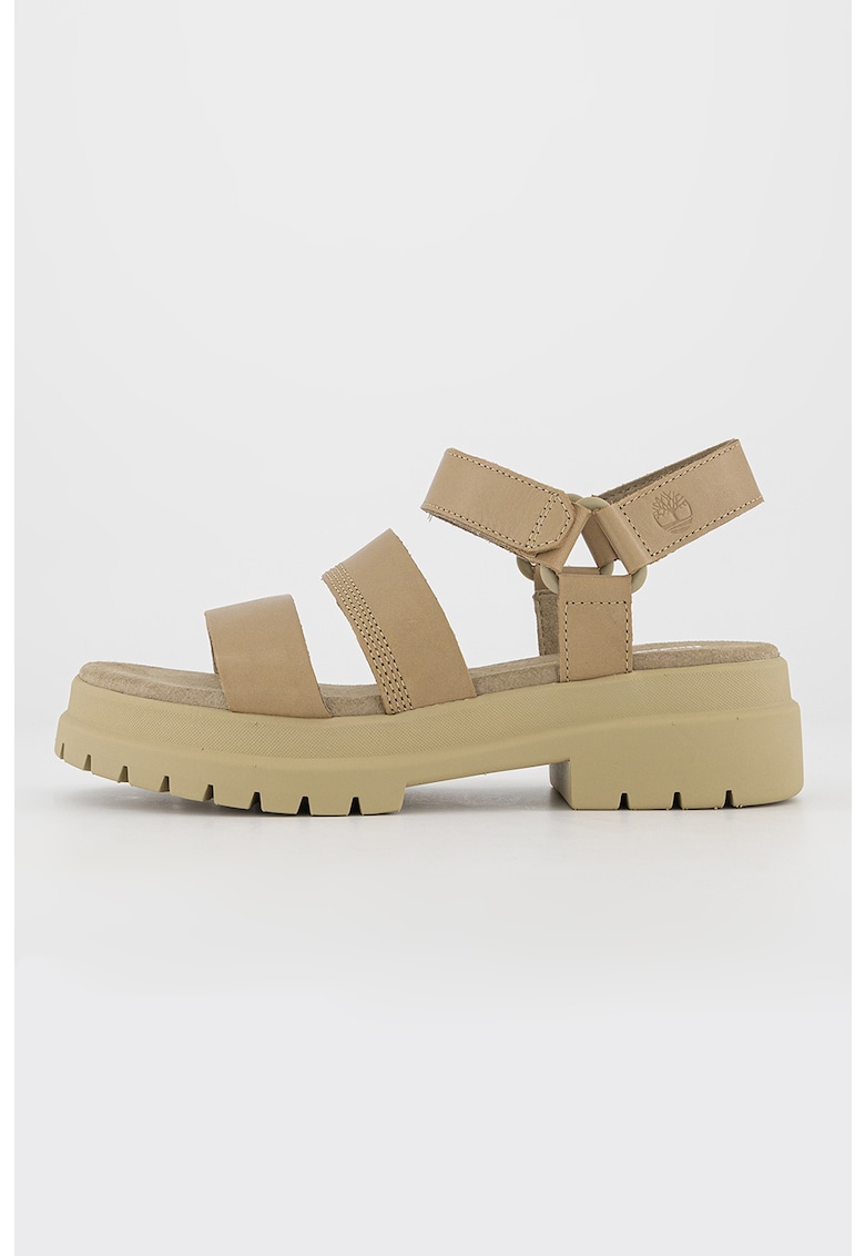 Sandale din piele nabuc London Vibe 1 Sandale din piele nabuc London Vibe