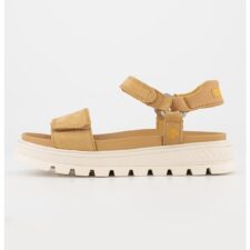 Sandale din piele nabuc cu inchidere velcro Ray City