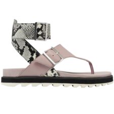 Sandale din piele naturala cu talpa joasa -