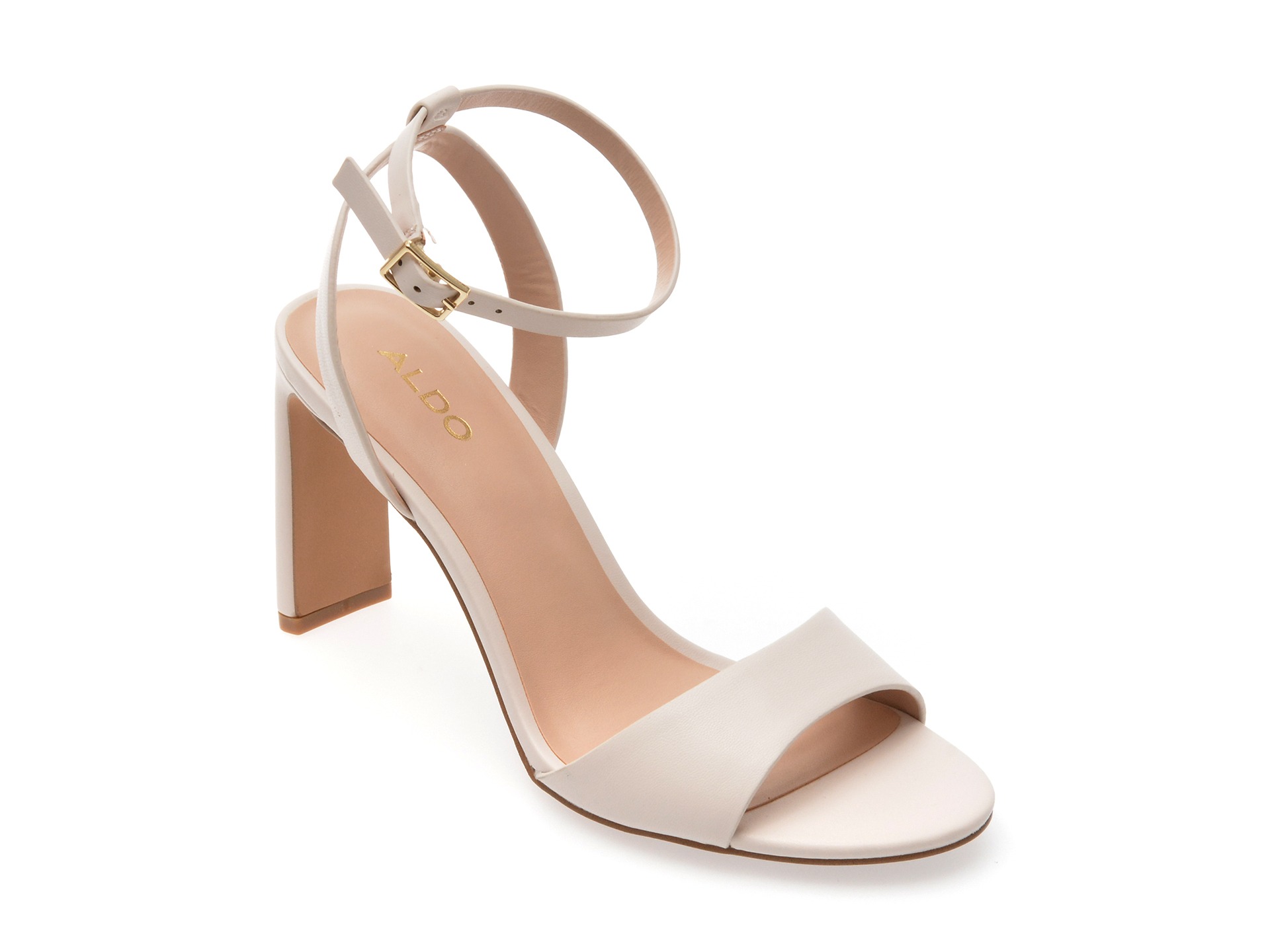 Sandale elegante ALDO albe, 13734056, din piele ecologica 1 Sandale elegante ALDO albe