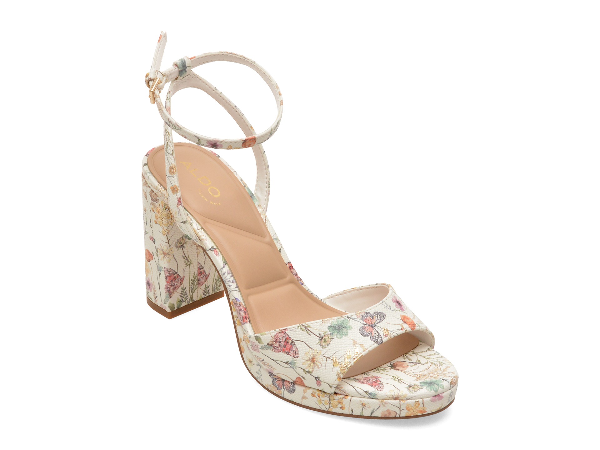 Sandale elegante ALDO multicolor, GRACIOUS 960, din piele ecologica 1 Sandale elegante ALDO multicolor