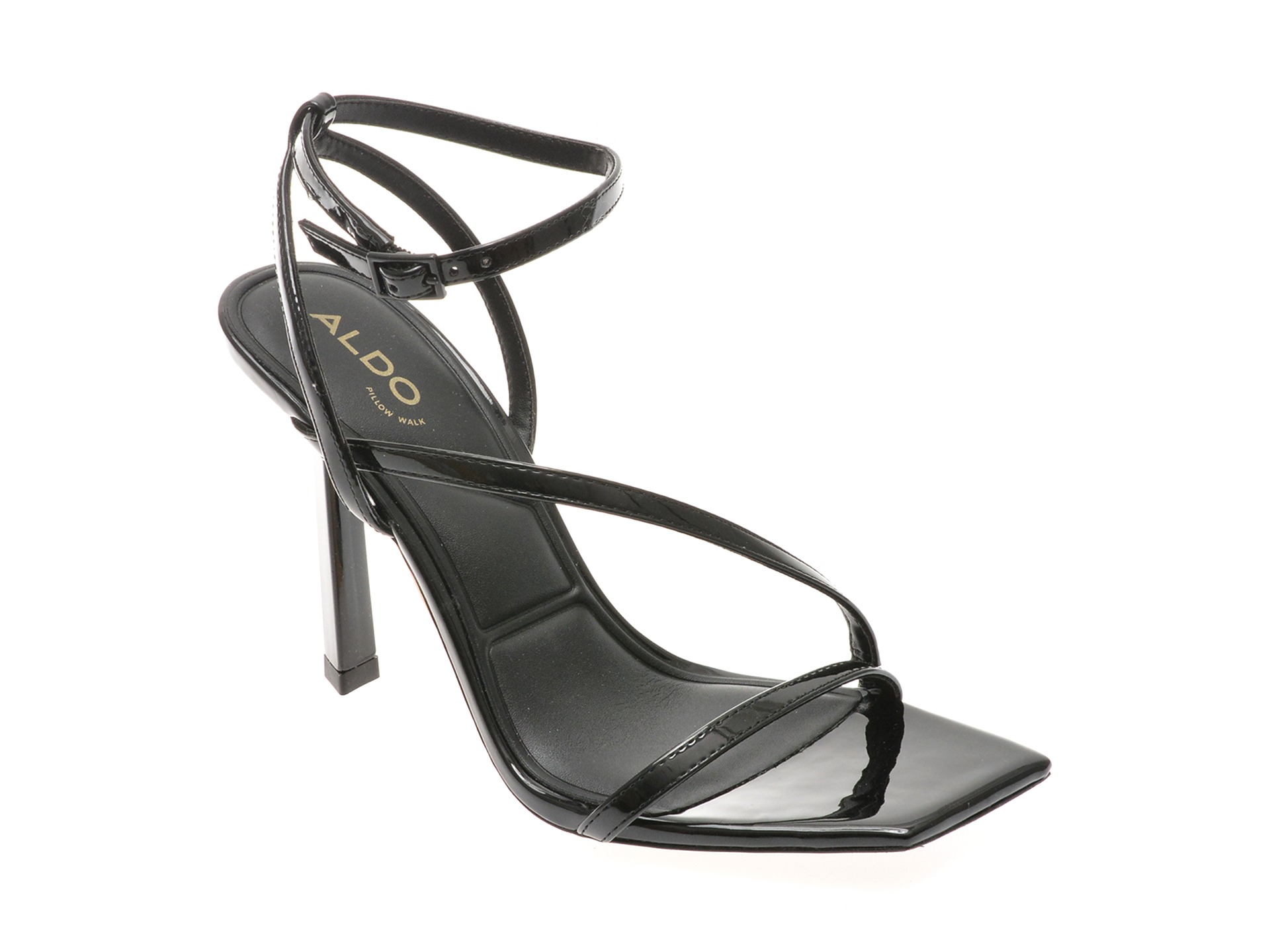 Sandale elegante ALDO negre, 13620495, din piele ecologica 1 Sandale elegante ALDO negre