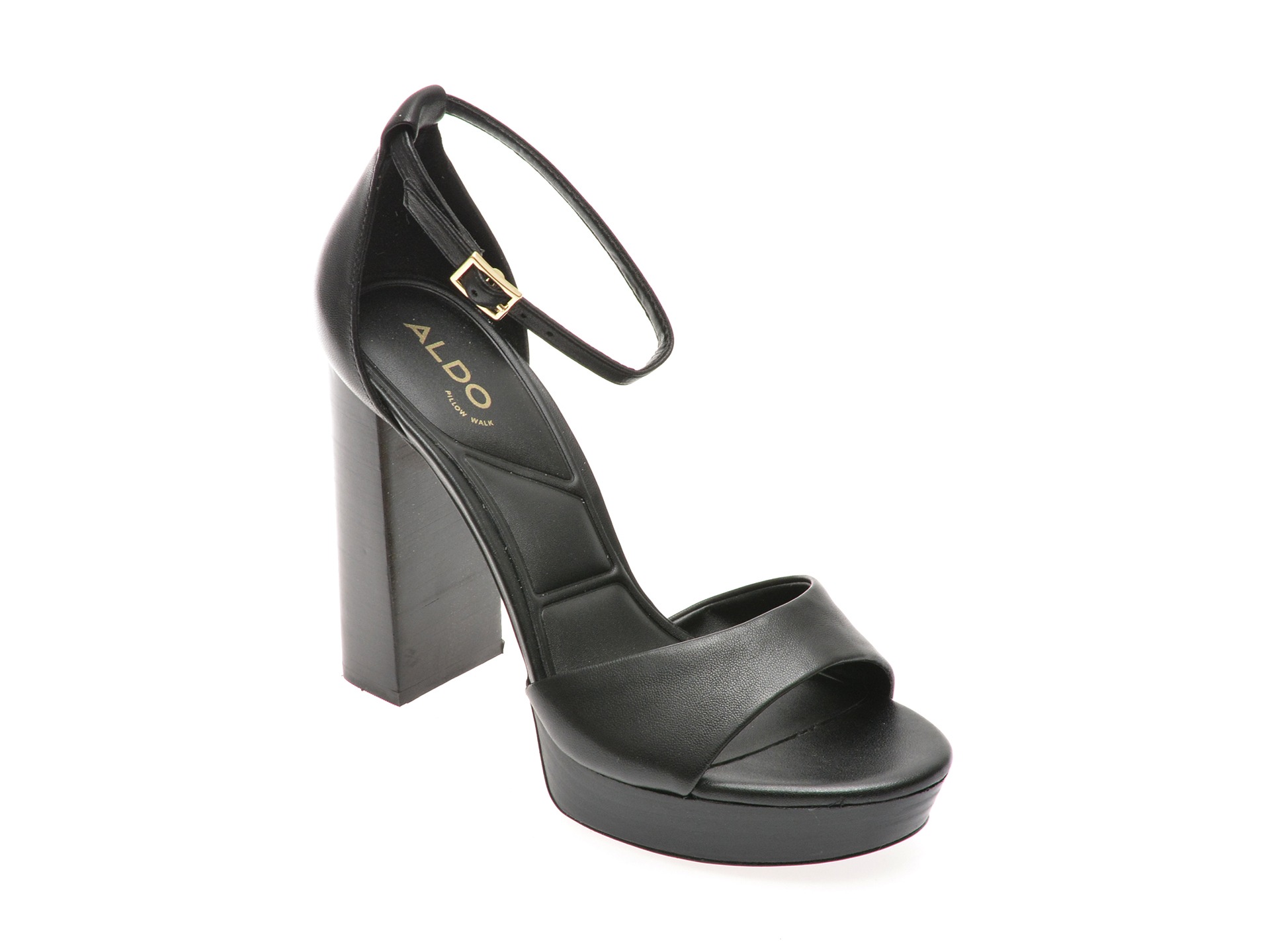 Sandale elegante ALDO negre, ENAEGYN 2.0001, din piele naturala 1 Sandale elegante ALDO negre
