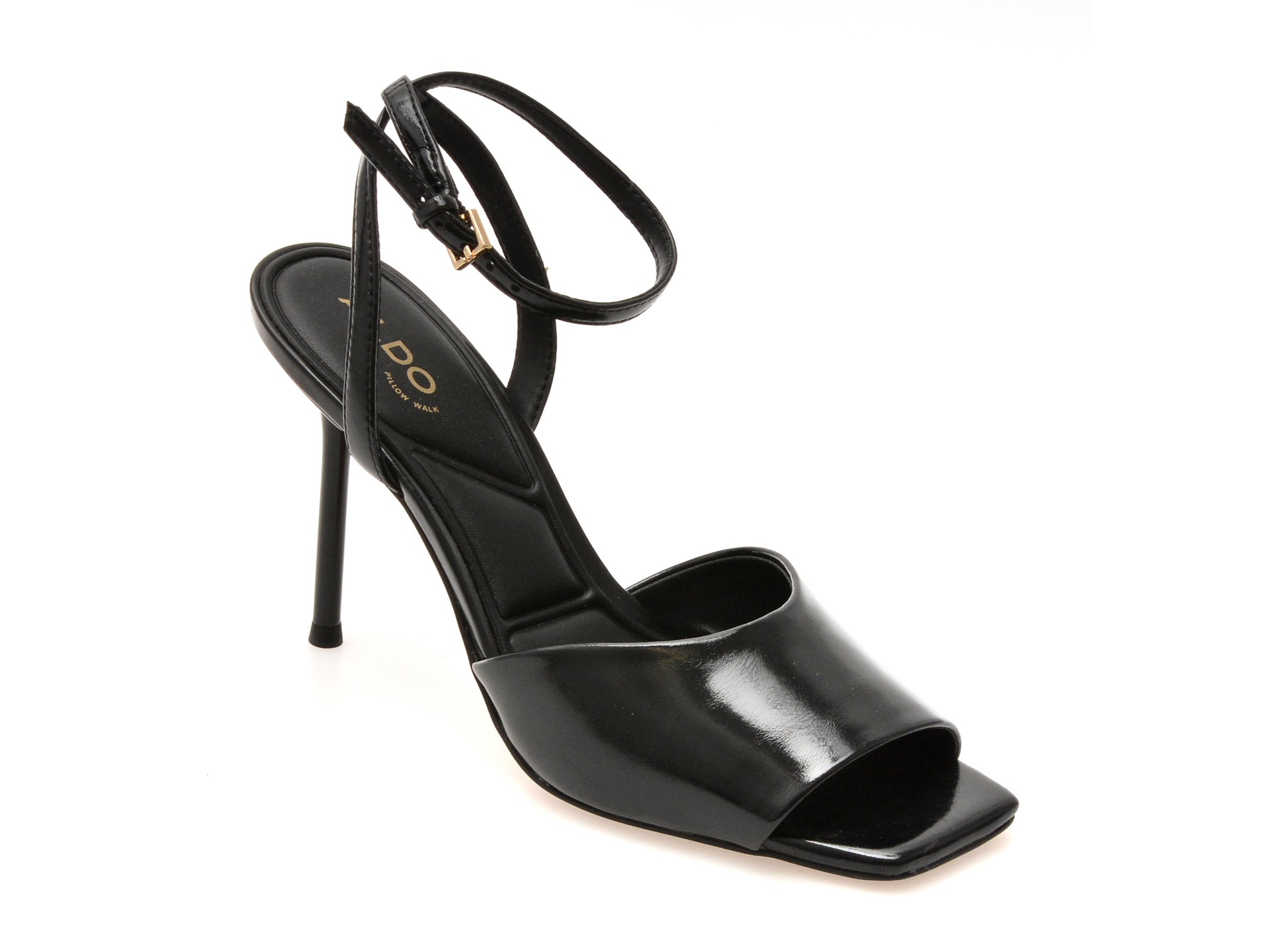 Sandale elegante ALDO negre, KAIASIEN 001, din piele ecologica 1 Sandale elegante ALDO negre