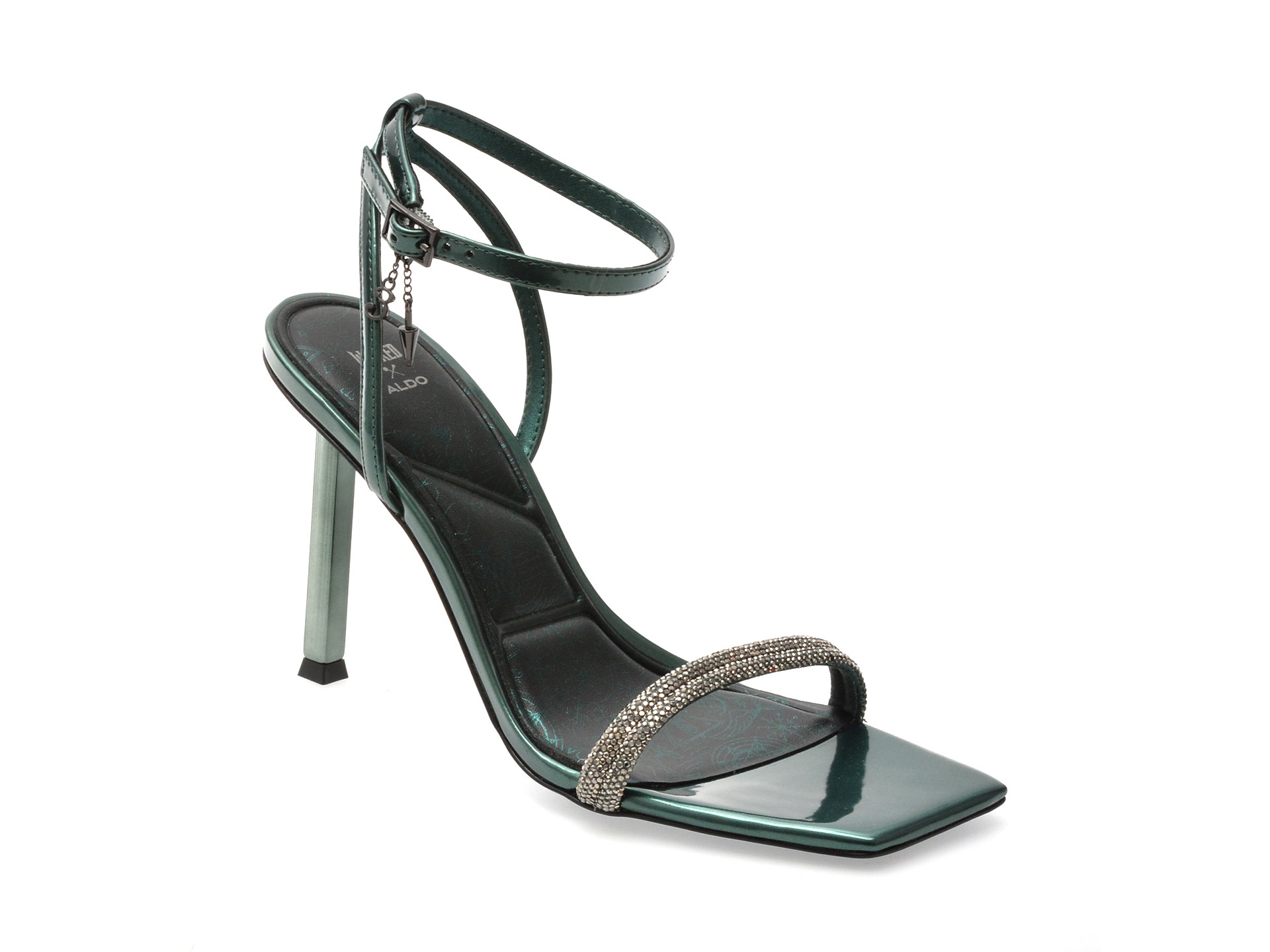 Sandale elegante ALDO verzi, BEWITCHING 301, din piele ecologica 1 Sandale elegante ALDO verzi