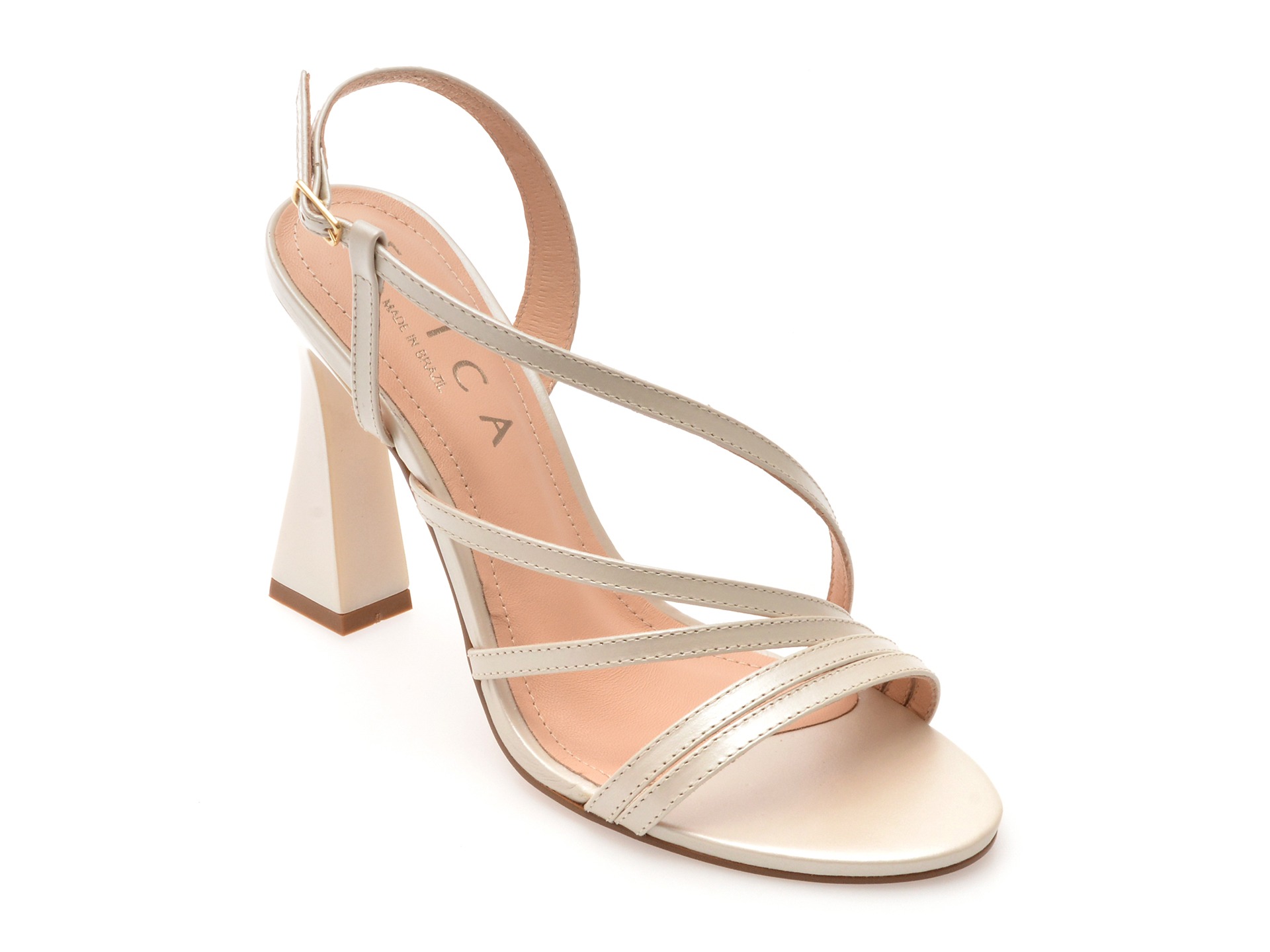 Sandale elegante EPICA bej, 1007835, din piele naturala 1 Sandale elegante EPICA bej