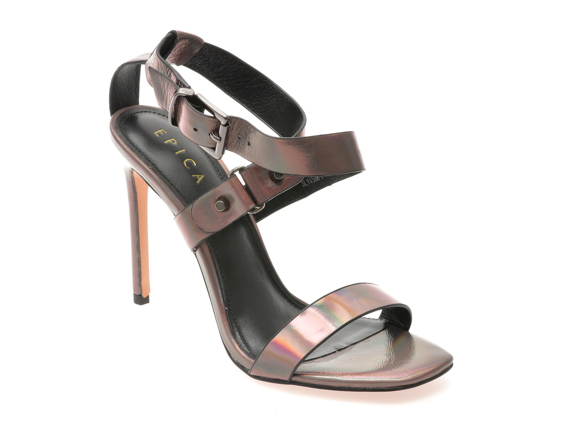 Sandale elegante EPICA gri, 3L115M, din piele naturala 1 Sandale elegante EPICA gri