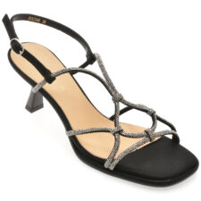 Sandale elegante EPICA negre