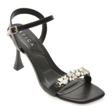 Sandale elegante EPICA negre