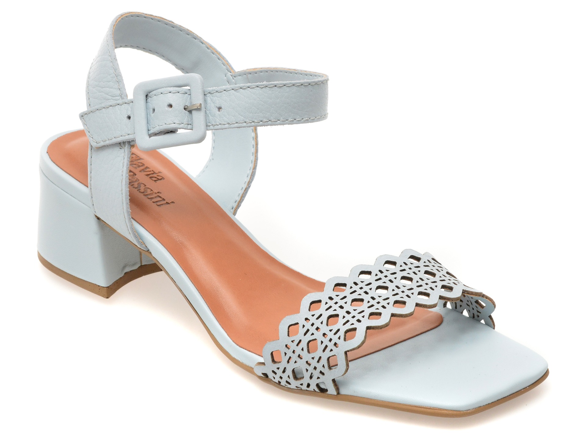Sandale elegante FLAVIA PASSINI albastre, 374002, din piele naturala 1 Sandale elegante FLAVIA PASSINI albastre
