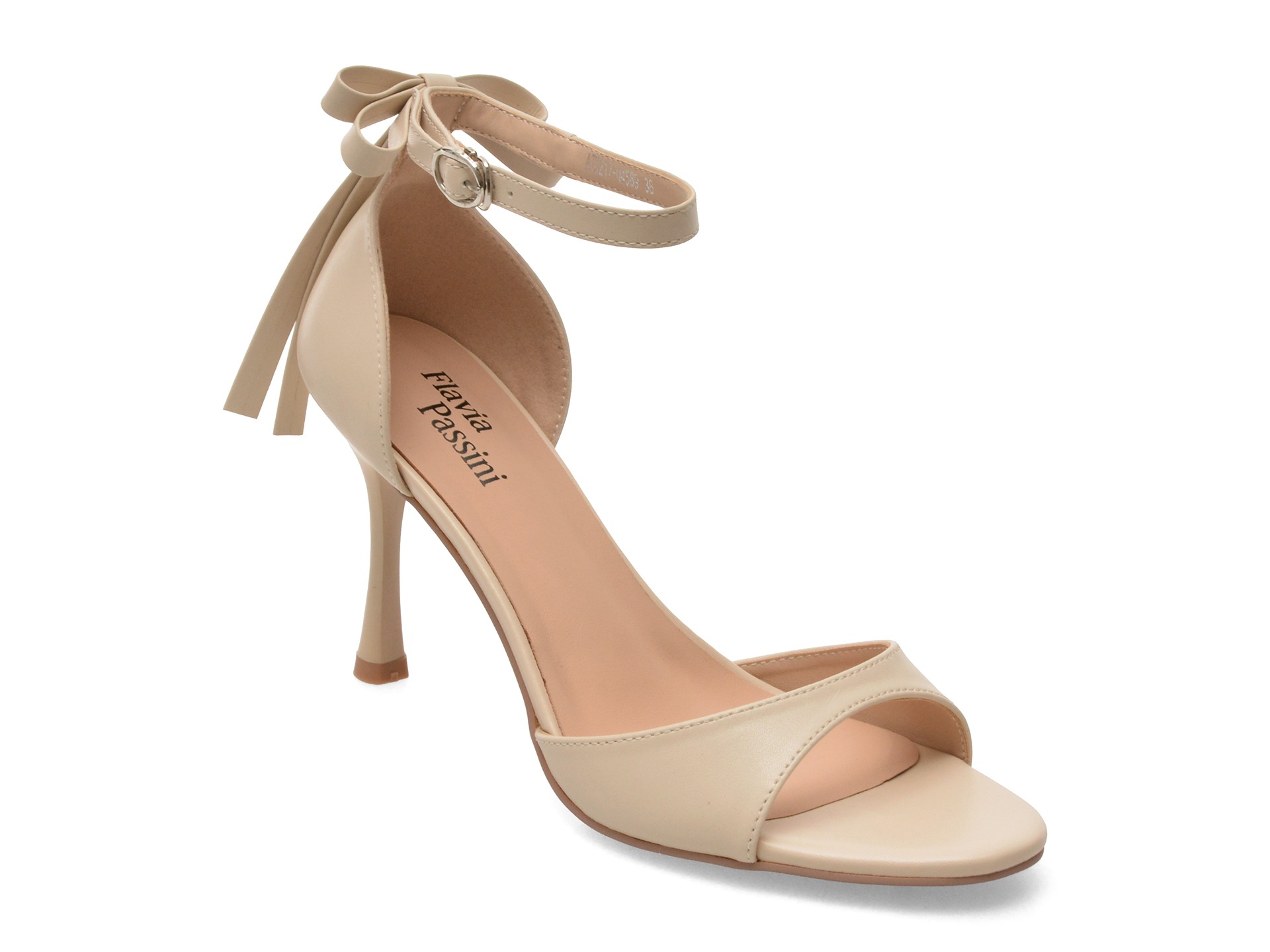 Sandale elegante FLAVIA PASSINI bej, 4589, din piele naturala 1 Sandale elegante FLAVIA PASSINI bej