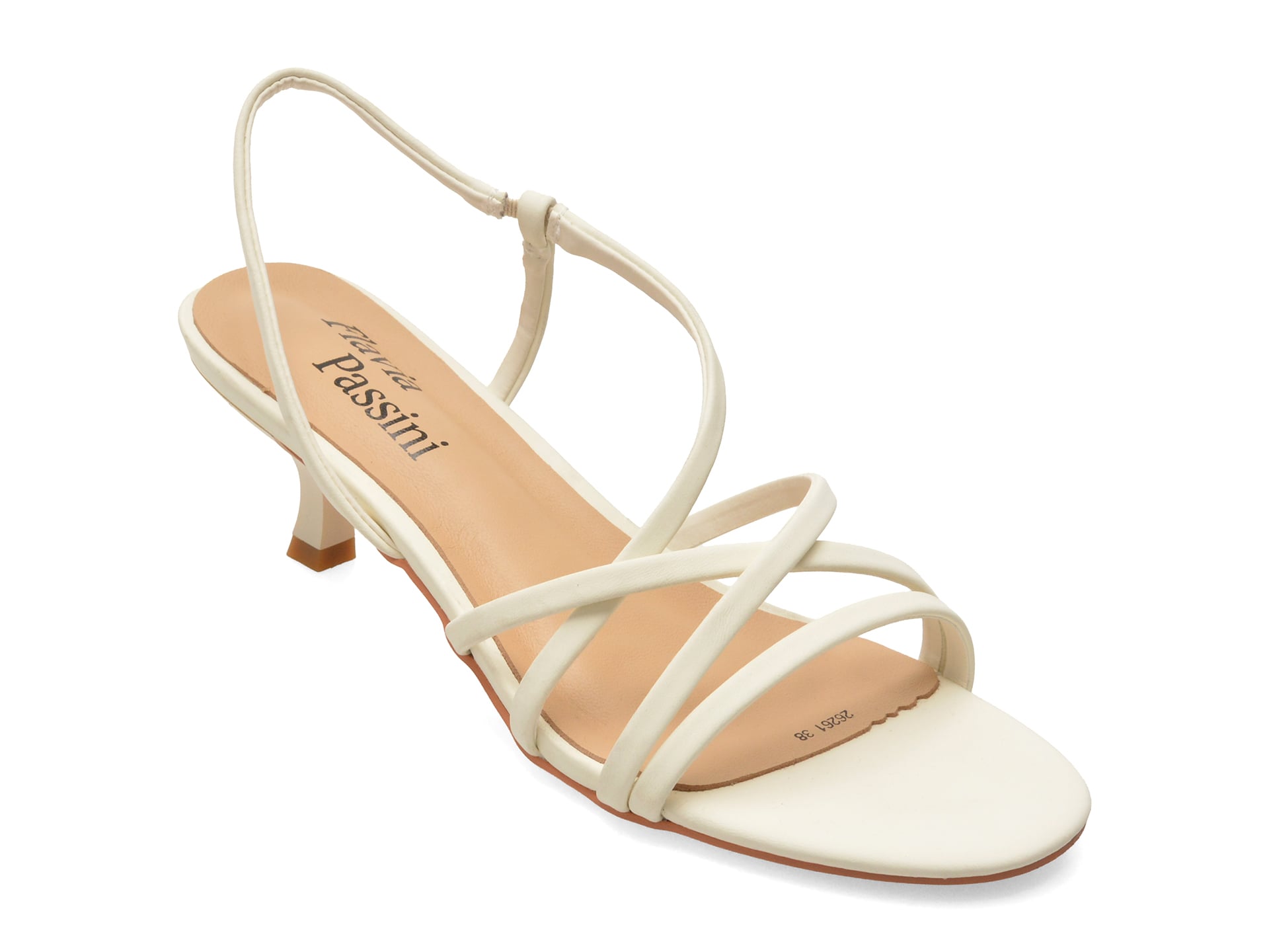 Sandale elegante FLAVIA PASSINI nude, 26261, din piele ecologica 1 Sandale elegante FLAVIA PASSINI nude