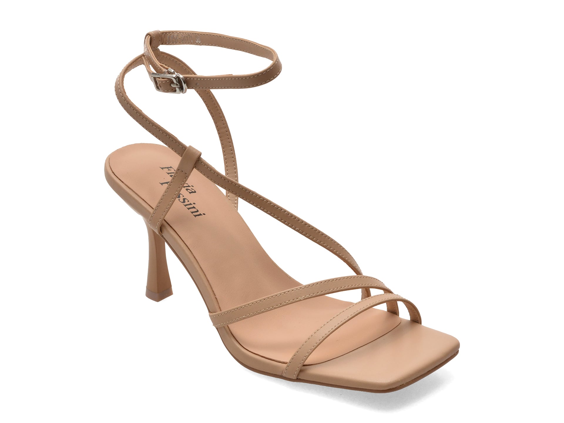 Sandale elegante FLAVIA PASSINI nude, 4171, din piele naturala 1 Sandale elegante FLAVIA PASSINI nude