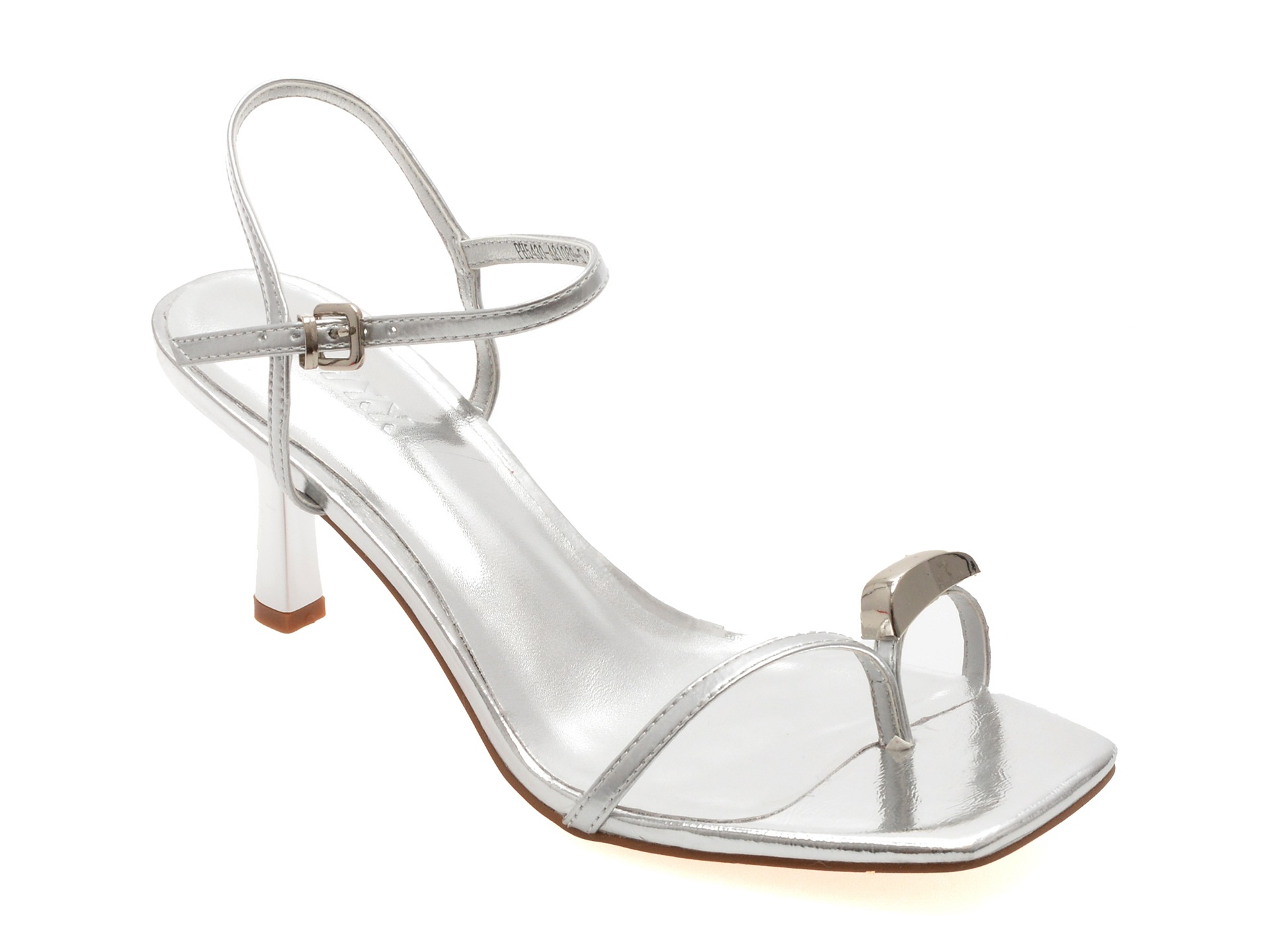 Sandale elegante GRYXX argintii, 5430, din piele naturala 1 Sandale elegante GRYXX argintii