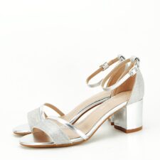 Sandale elegante argintii N21-800 127 13251