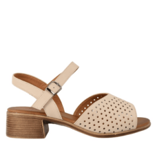 Sandale elegante - dama -  W160028A crem - piele naturala