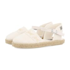 Sandale-espadrile cu broderie Comitini